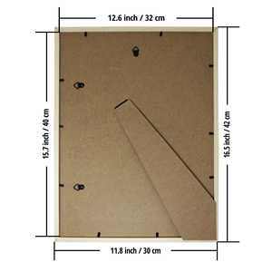 Cadre d'affichage imitation pin 30 x 40 cm pour affiches - Product Image 6