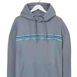 Sweats à capuche Hip Hop de luxe Sweat à capuche court pour homme Streetwear Sweat à capuche épais en coton surdimensionné Blanc Diverses couleurs 100% coton - Product Image 1