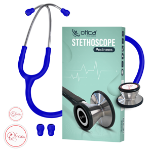 Estetoscopio Pediátrico Neonatal OTICA Clase I con 5 Años de Garantía, Campana de Acero Inoxidable de Doble Cabeza, Diafragmas Ajustables, Tubo de 29 Pulgadas - Product Image 6