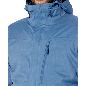 Chaqueta de concha suave de talla grande para hombre para deportes al aire libre de invierno impermeable a prueba de viento con cierre de cremallera cálida chaqueta de esquí para senderismo - Product Image 4