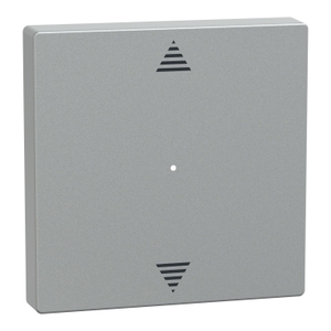 สำหรับระบบ SCHNEIDER ELECTRIC รุ่น M โมดูลปุ่มกด 1 ช่อง MTN625560 สวิตช์โยกพร้อมลายนูนลูกศรขึ้น/ลง อะลูมิเนียม - Product Image 1