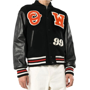 Veste d'université pour hommes, Design Unique, superbe qualité, vêtements décontractés élégants, veste d'université à la mode par FM LOGAN SPORTS - Product Image 1
