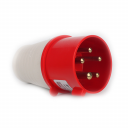 ซ็อกเก็ตอุตสาหกรรม5ขา IP44 32A 3P + PE + N ABS ซ็อกเก็ตไฟฟ้าอุตสาหกรรมปลั๊กสลับ380-415V - Product Image 2