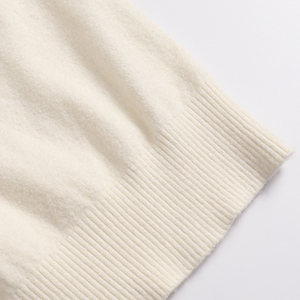 เสื้อยืดถักลายสำหรับผู้หญิงผ้าโพลีเอสเตอร์/ ผ้าฝ้ายสีชมพูไล่ระดับสีแบบลำลอง - Product Image 5