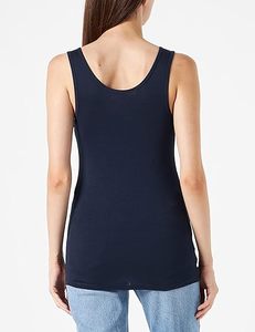 Camiseta sin mangas ajustada para mujer, top corto sexy para gimnasio, camiseta de punto a la moda, fabricada en Bangladesh, precio bajo - Product Image 2