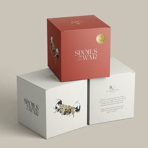 Cajas de maquillaje cosméticas de cartón blanco rectangulares pequeñas personalizadas para embalaje de crema para la piel - Product Image 2