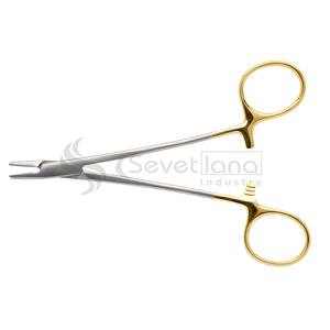 Foster Gillies Porte-aiguille chirurgical professionnel Instruments en acier inoxydable de haute qualité pour une manipulation précise des aiguilles - Product Image 5