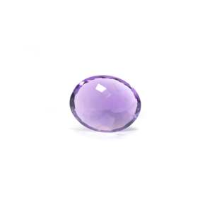 Piedra Preciosa Suelta de Amatista Facetada de 12.3 Quilates, Corte Ovalado, Creada en Laboratorio, Pulida, de Alta Calidad, Color Violeta Premium - Product Image 2