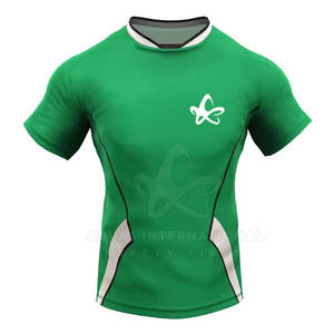 Meilleures ventes : Maillot de rugby à manches courtes pour homme, haute qualité, 100 % polyester, personnalisable, confortable, respirant, design uni, Advas - Product Image 2