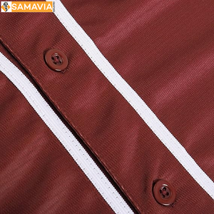 Camiseta de béisbol RTS para hombre, ropa de equipo personalizada, logotipo bordado con botón completo, uniforme deportivo, envío rápido, EE. UU., Reino Unido - Product Image 5