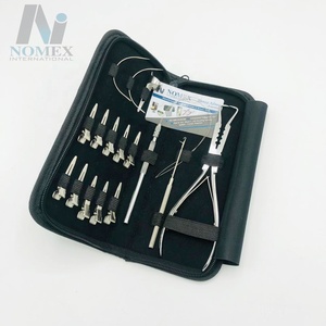 Kit de Herramientas para Extensiones de Cabello de Grado Quirúrgico, Venta al Por Mayor, Alicates con Agujas Tipo C, Pinzas para Cabello, Color Personalizado, Marca Privada - Product Image 1