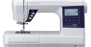 Machine à coudre HZL-G220 de marque supérieure, neuve, blanche, en métal, 16 x 23 x 12,5 pouces - Product Image 2