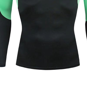 Men's Thermal-Winter <b>Base</b>-<b>Layer</b> Compression Rash-Guard Long Sleeves Black-<b>Blue</b> Protective-Long Sleeve MMA Gear - Product Image 4