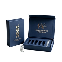 Caja Magnética Rígida Personalizada para Bolígrafos de Péptidos con Patrón Láser y UV para Empaque de Bolígrafos de Péptidos y Ampollas Premium