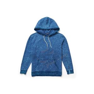 Sweats à capuche personnalisables délavés à l'acide, hiver, 2 pièces, design futuriste, lignes audacieuses, style polyester/coton polaire brodé, délavé à la pierre - Product Image 3