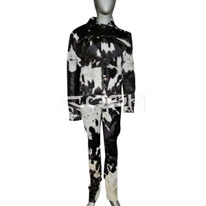 Conjunto de Cuero con Pelo de Vaca con Pantalón y Chaqueta, Proveedor de Pakistán - Product Image 1