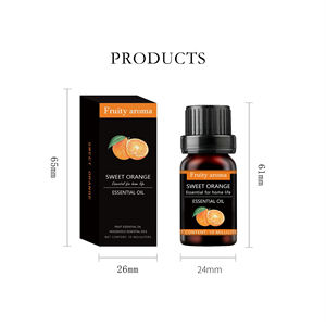 น้ำมันหอมระเหยเกรดพรีเมียม 10 มล. ชนิดละลายน้ำได้ กลิ่นส้มหวานและต้นชา สำหรับเติมในเครื่องกระจายกลิ่นและเครื่องเพิ่มความชื้น  แบบสกัดเย็น - Product Image 3