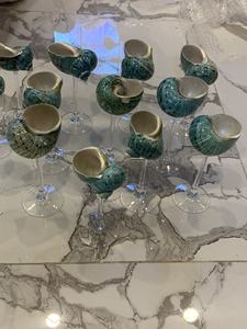 Verre à vin de coquillage vietnamien artistique belle texture de coquille pour la décoration de maison de luxe et les collections de cadeaux - Product Image 6