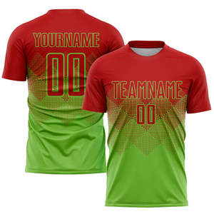 Camiseta de fútbol ligera personalizada Athletic Fit con gestión de la humedad Kit de torneo de diseño sublimado para ropa de equipo - Product Image 3
