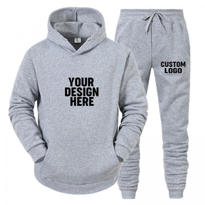 Nouvel ensemble de survêtement imprimé, ensemble de jogging, survêtement, marque privée, 100% coton, poids lourd, automne, survêtement personnalisé - Product Image 1