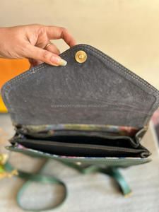 New Western Stylish Multi Recycled Leather Stubby Color Sling <b>Bag</b> High Quality Leather Handbag Colourful <b>Women</b> Side Sling <b>Bags</b> - Product Image 6