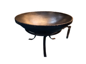 Personalizable negro oxidado al aire libre de hierro hoguera Patio calentador para patio trasero madera combustible barbacoa parrilla incluye accesorios de anillo de hoguera - Product Image 5