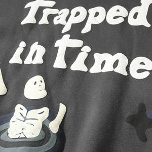 Sudadera con capucha de gran tamaño de tela personalizada de alta calidad de 380gsm Sudadera con capucha personalizada 3D puff Print sudaderas con capucha térmicas personalizadas para hombres - Product Image 6