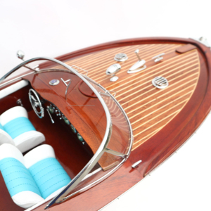 Sang Trọng Thủ Công Riva Aquarama Cổ Điển Tốc Độ Thuyền Mô Hình Cao Cấp Bằng Gỗ Hải Lý Trang Trí Quà Tặng Gỗ Thủ Công Mỹ Nghệ Hộp Gỗ Tường Dấu Hiệu - Product Image 1