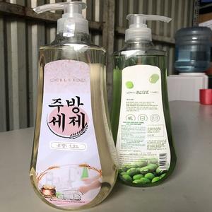 <b>Top</b> Dishes Cleaner Liquid Detergent with <b>Green</b> Bean Extract - 1.2L <b>Bottles</b> - Product Image 4