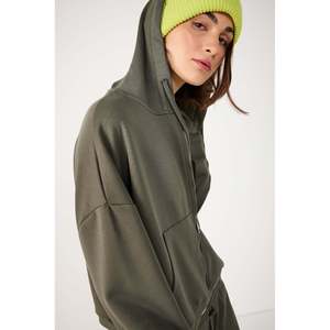 Sudadera con capucha y cremallera para uso diario (Viscosa/Poliéster) - Product Image 4