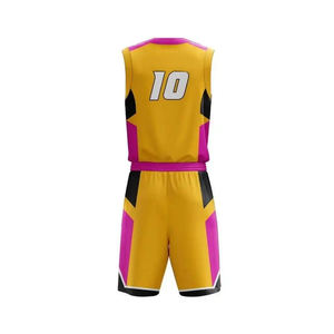Maillot de basket-ball en polyester léger OEM design vierge vêtements d'équipe pour jeunes vêtements de sport respirants uniformes de basket-ball pour adultes - Product Image 3