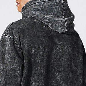 Conjunto Deportivo de Hombre con Sudadera y Pantalones Jogger con Lavado Ácido, Ropa Deportiva de Invierno con Forro Polar, Logotipo Personalizado, Venta al Por Mayor, Calidad de Exportación OEM - Product Image 5