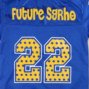 Camiseta de fútbol Sigma Gamma Rho Kids Royal Blue con logotipo bordado y escudo Ropa de hermandad juvenil de poliéster ligero - Product Image 5