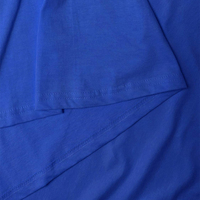 T-shirts col V à séchage rapide personnalisés de haute qualité pour hommes T-shirt blanc imprimé en coton Pima avec logo