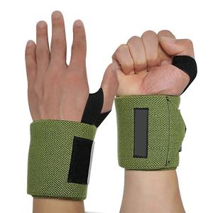 OEM venta al por mayor gimnasio levantamiento de pesas muñequeras cinturón de fitness ajustable correas antideslizantes logotipos de marca privada hecho de nailon duradero - Product Image 2