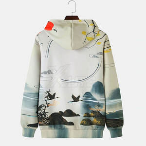 Sudadera con Capucha Estampada de Invierno, Tejido Ecológico de Secado Rápido y Textura Suave para Ropa Diaria y Atuendos Casuales - Product Image 2
