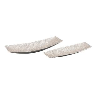 Plateau de service en aluminium moulé, durable, de style classique et moderne, avec taille et logo personnalisables, pour la maison, l'hôtel et la restauration - Product Image 1