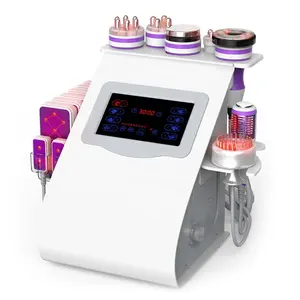 Beauty Machine for Weight Loss 9 IN 1 Cavi Machine Body Shape Contouring RF Vacuum Photon Microcurrent with LED Pads