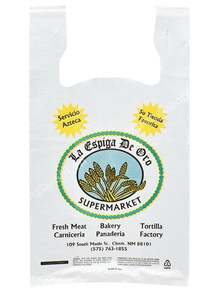 Sac en plastique à poignée de gilet de taille personnalisée à bas prix sac de t-shirt sac en HDPE fabriqué au Vietnam - Product Image 2