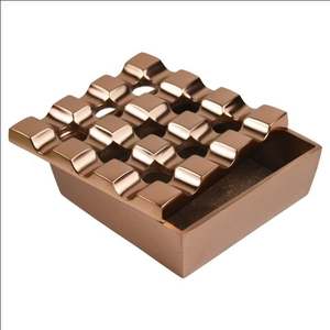 ชั้นวางเถ้าสีดำคุณภาพสูงพร้อมพื้นผิวขัดเงามาตรฐานสำหรับเก็บขี้เถ้าบุหรี่ - Product Image 2