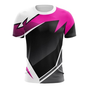 Haute qualité meilleur prix blanc Sublimation T-shirt 100% Polyester hommes T-shirts/logo personnalisé matériel fait la meilleure Sublimation - Product Image 4