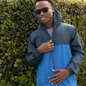 High Quality Custom Stand Collar Windbreaker <b>Jacket</b> for Men and Women Lightweight Windproof for <b>Winter</b> with Front Logo Position - Product Image 5