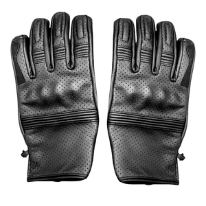 Guantes de Motociclismo de Invierno para Dedos Completos, Cuero de Cabra, Agarre Reforzado en la Palma, Protección de Nudillos Duros, Pantalla Táctil, Uso Diario - Product Image 2