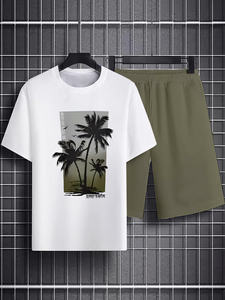 เสื้อยืดผู้ชายผสมสีคุณภาพสูง100% พรีเมี่ยมเสื้อยืดพิมพ์ลายเองพร้อมพิมพ์โลโก้หรือพิมพ์ลายของคุณ - Product Image 4