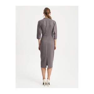 Vestido Profesional BGN con Manga Murciélago y Cuello de Bicicleta Modelo W24D035 - Product Image 5