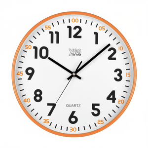 Horloge murale YES TIME Orange 00720YO de 30 cm - Product Image 2