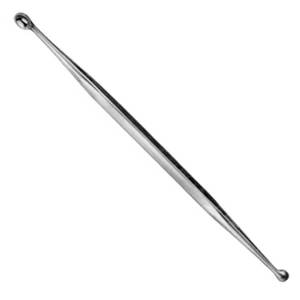 Curette manuelle orthopédique double extrémité en acier inoxydable de haute qualité 18,5 cm, instrument chirurgical durable pour le raclage osseux MOL - Product Image 4