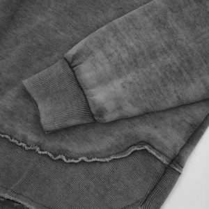 100% sudadera hecha de algodón liso personalizado cuello redondo precio al por mayor ajuste regular mujer Casual moda mujer sudaderas térmicas - Product Image 2