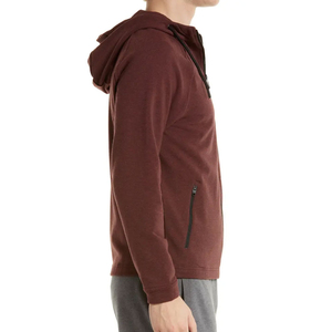 Sweat-shirts à capuche pour hommes, hiver, écologiques, coupe-vent, respirants, séchage rapide, 100% coton, teinture unie, personnalisables, OEM, vente en gros, vierges - Product Image 3