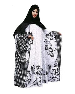 Tamaño libre Kaftan-Estilo islámico Abaya Burqa para adultos Mujeres con gasa Hijab hecho de seda Étnico Salwar Kameez Vestido - Product Image 4